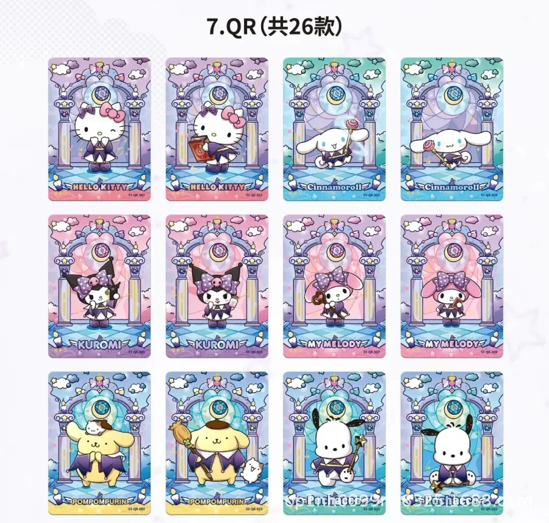 Sanrio "Shiny Dream" Cartas Colecionáveis