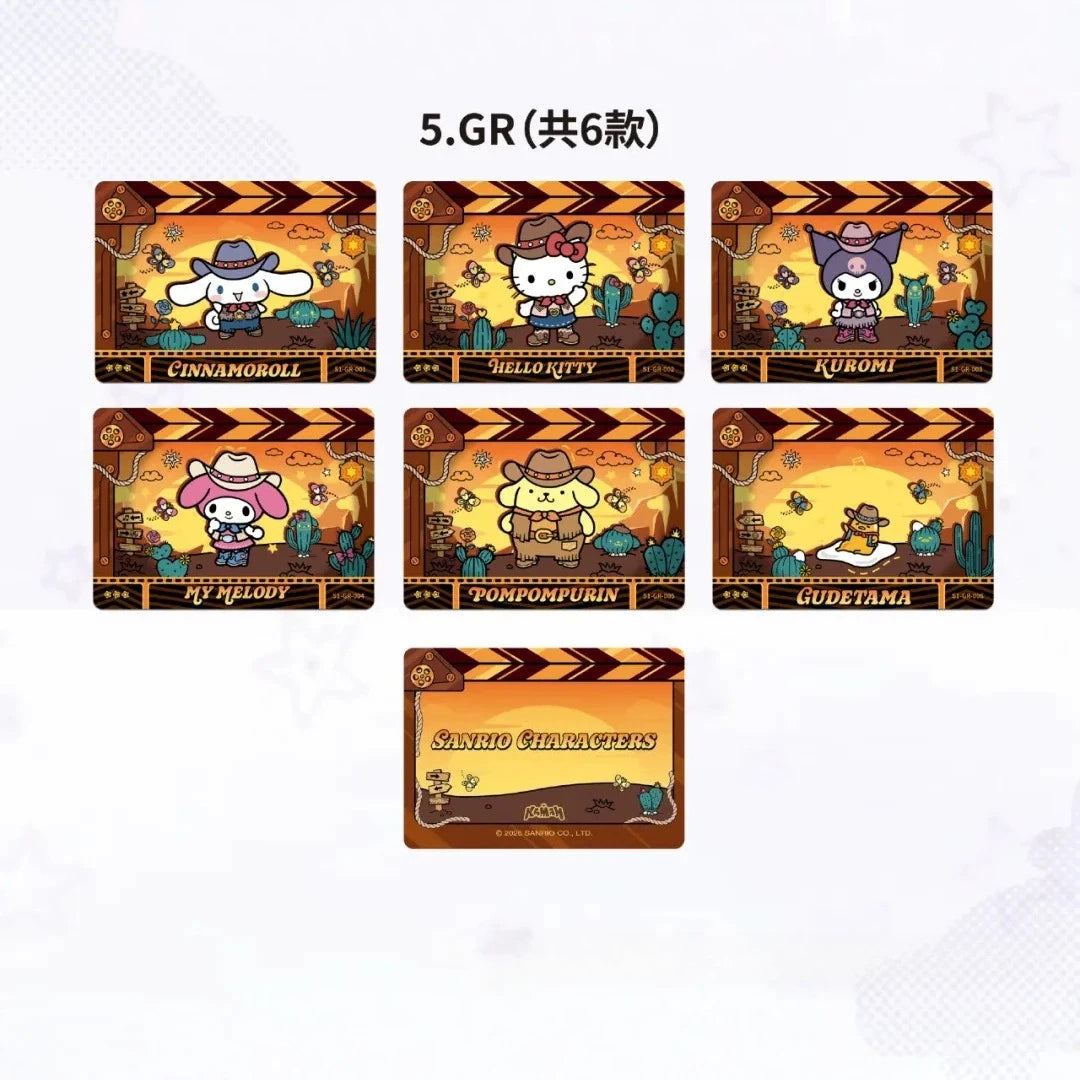 Sanrio "Shiny Dream" Cartas Colecionáveis